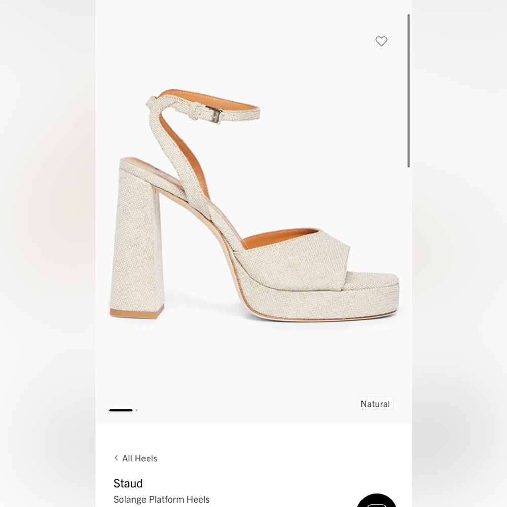 Staud Solange Platform Heels size 38.5